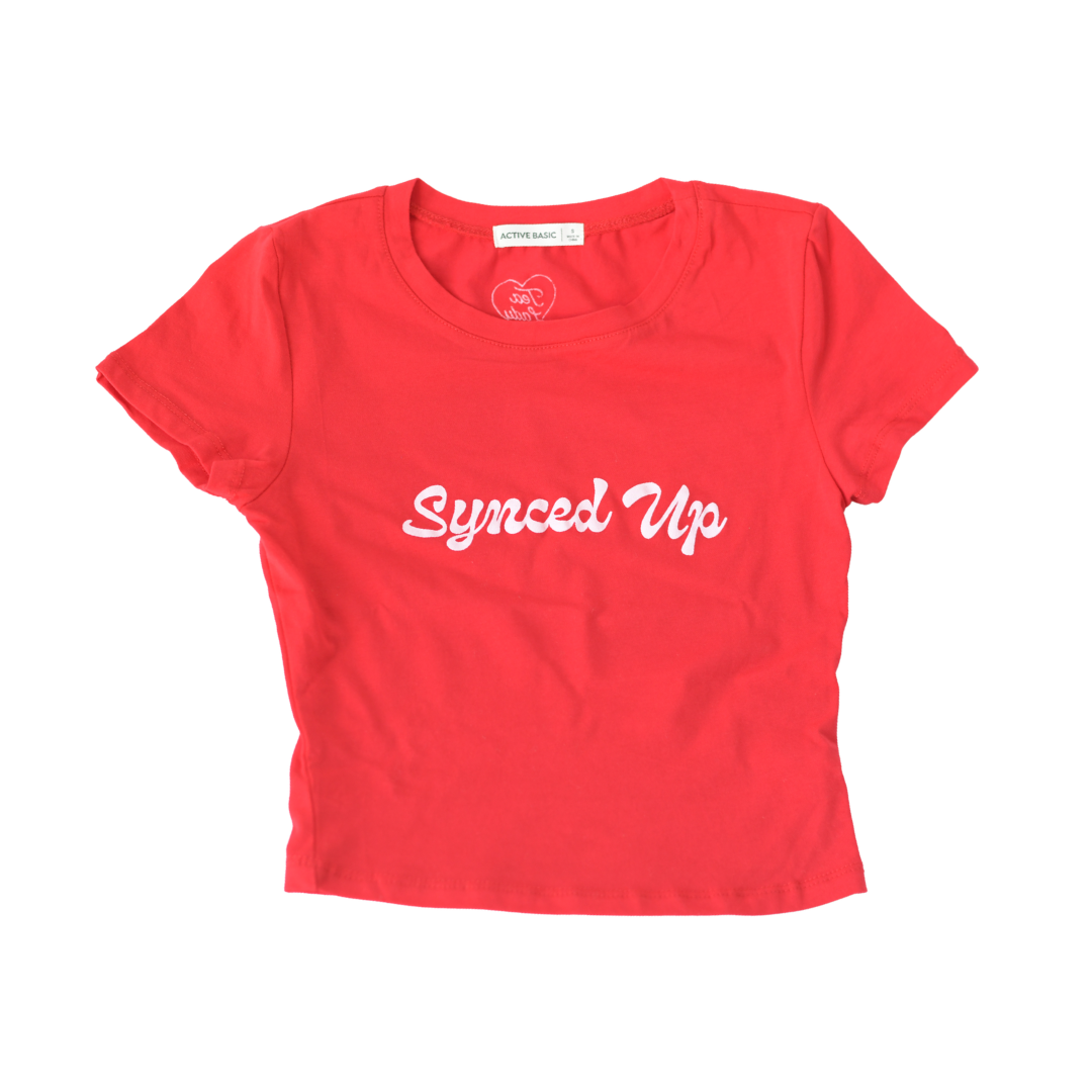 Synced Up Baby Tee