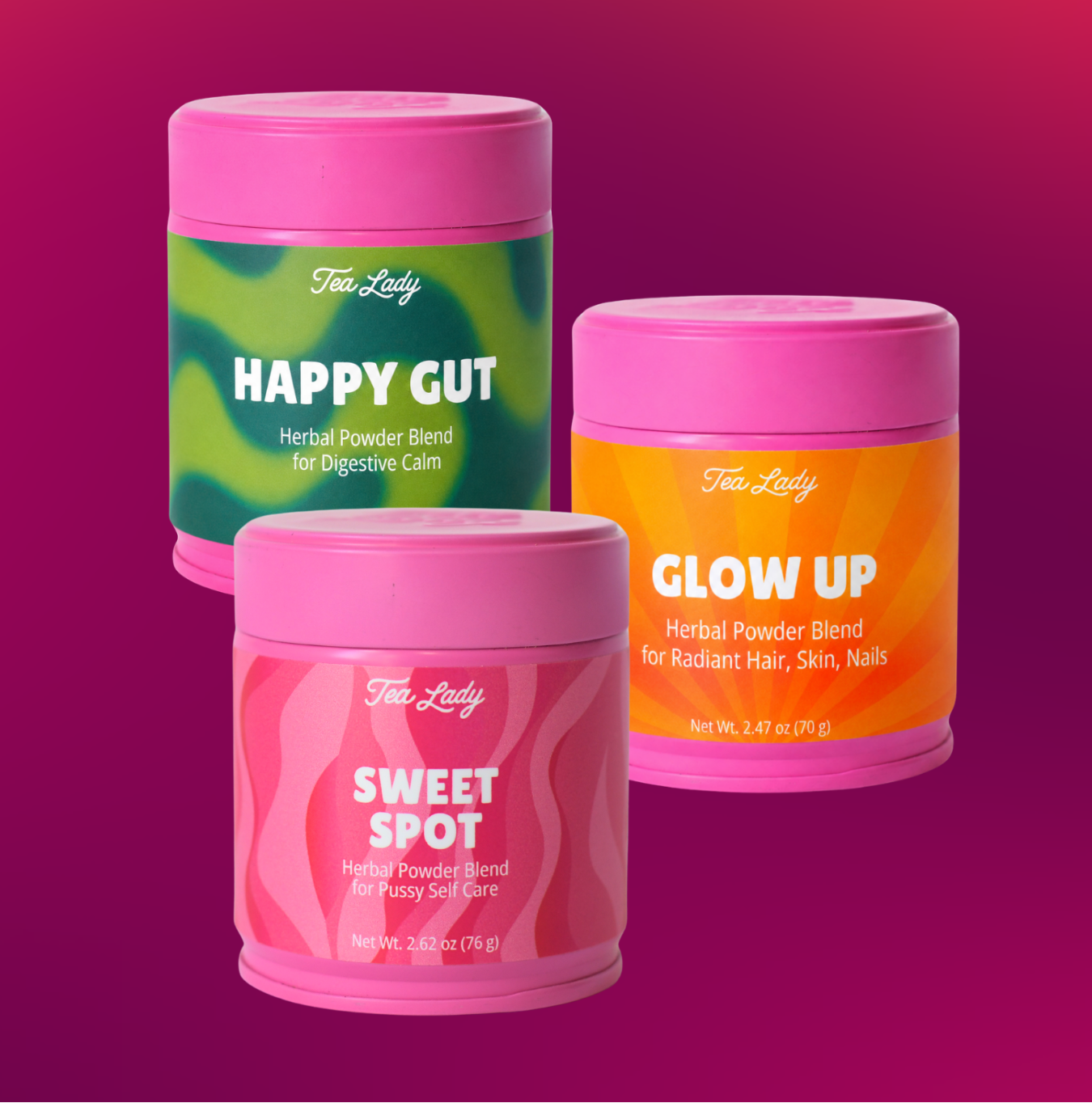 Hot Girl Healing Powder Set