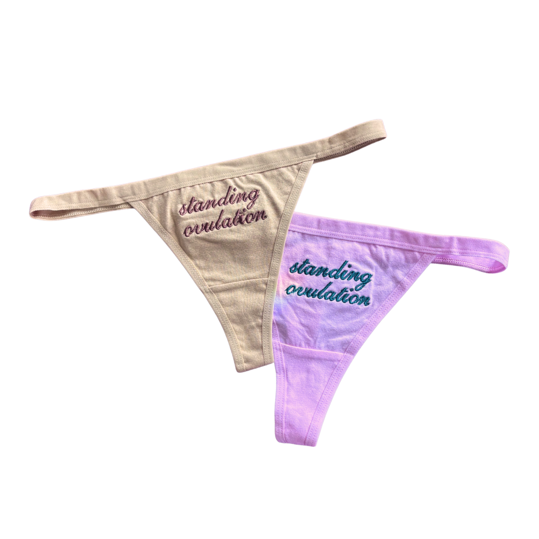 Standing Ovulation Thong