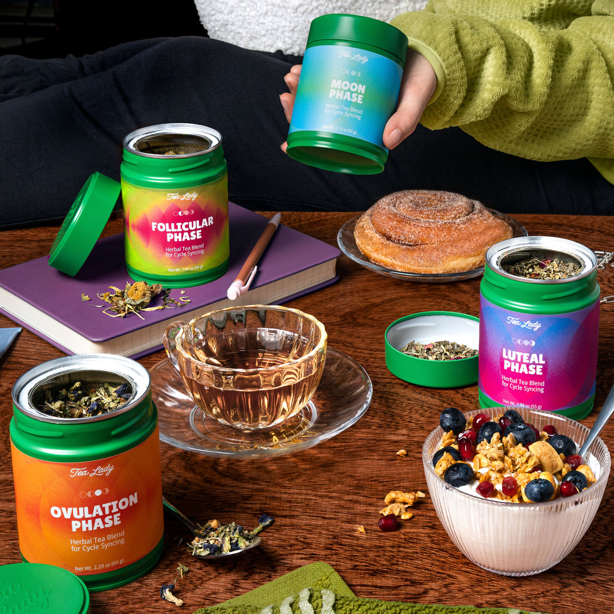 Cycle Syncing Tea Set