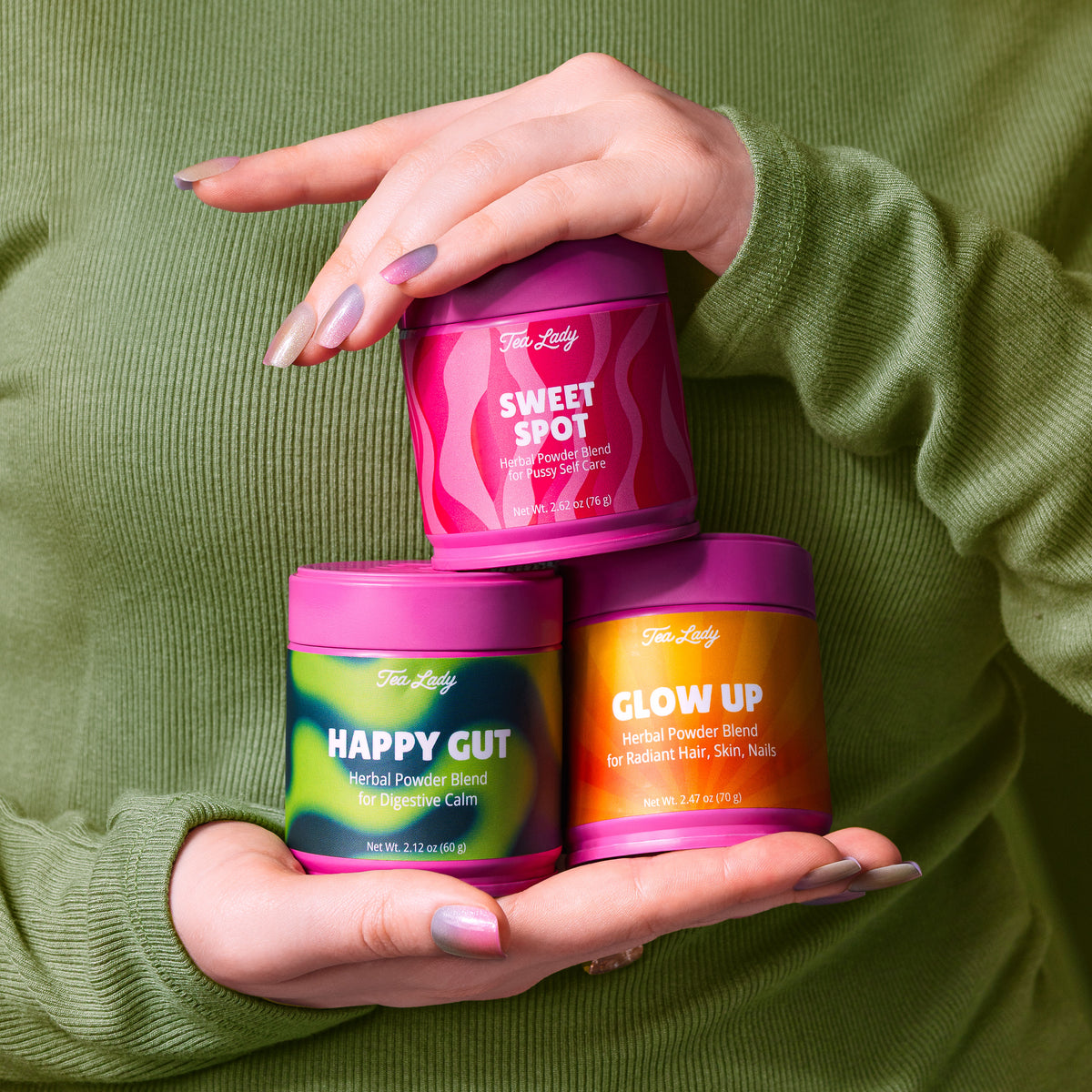 Hot Girl Healing Powder Set